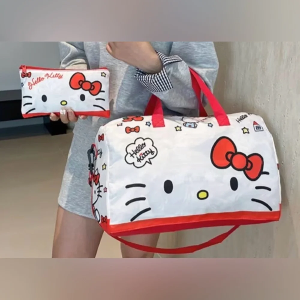 ❤️❤️SANRIO MYSTERY BUNDLE with Hello Kitty Crossbody Duffle and Pouch